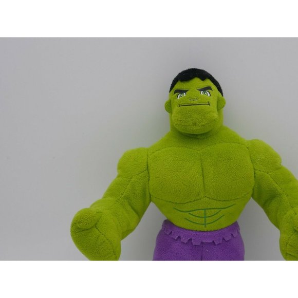 Marvel Super Hero Squad Hulk 10" Plush - Picture 2 of 5